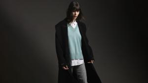 Model wearing Peserico