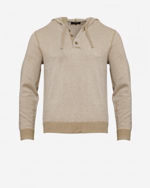 Vince Birdseye Henley Hoodie