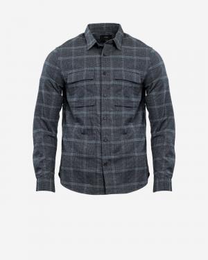 Vince Windowpane Shirt