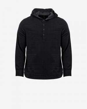 Vince Plaid Hoodie