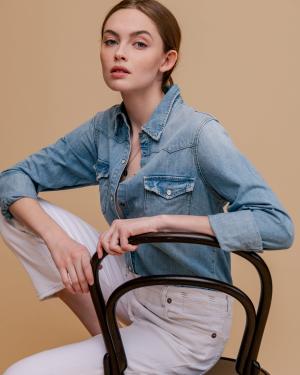 Nili Lotan Denim Shirt
