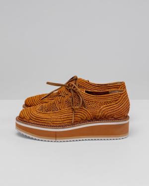 Robert Clergerie Raffia Shoe