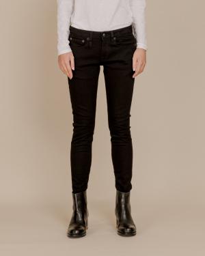 R13 Rinsed Black Jean