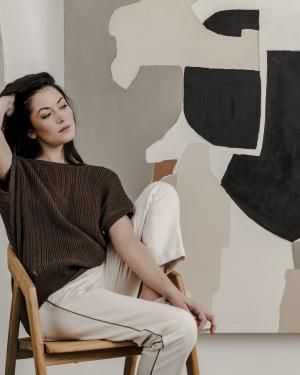 Peserico Short Sleeve Sweater