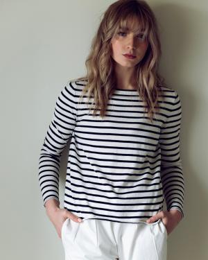 Allude Stripe Tee