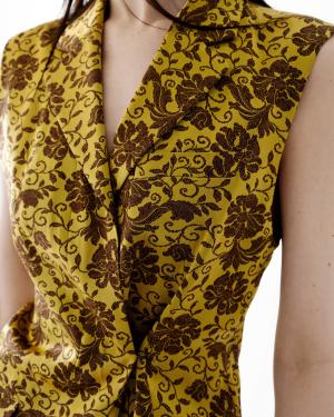 Dries Van Noten Jaquard Vest