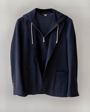 Eleventy Hoodie Jacket