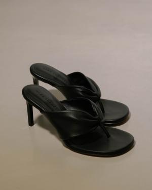 Dear Frances Leather Wrap Heel