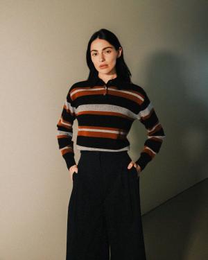 Guest in Residence Stripe Polo