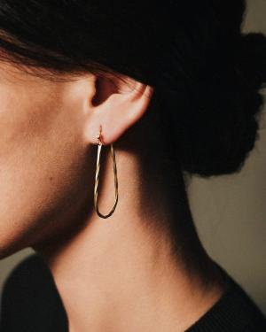 Sarah McGuire Shield Hoops