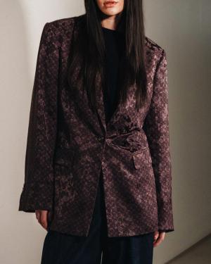 Dries Van Noten Bastis Single Breasted Blazer