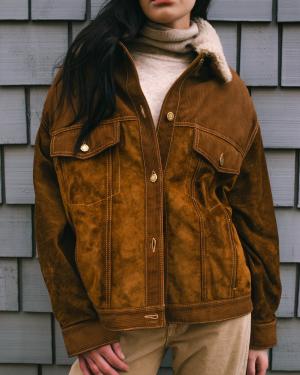Golden Goose Suede Jacket