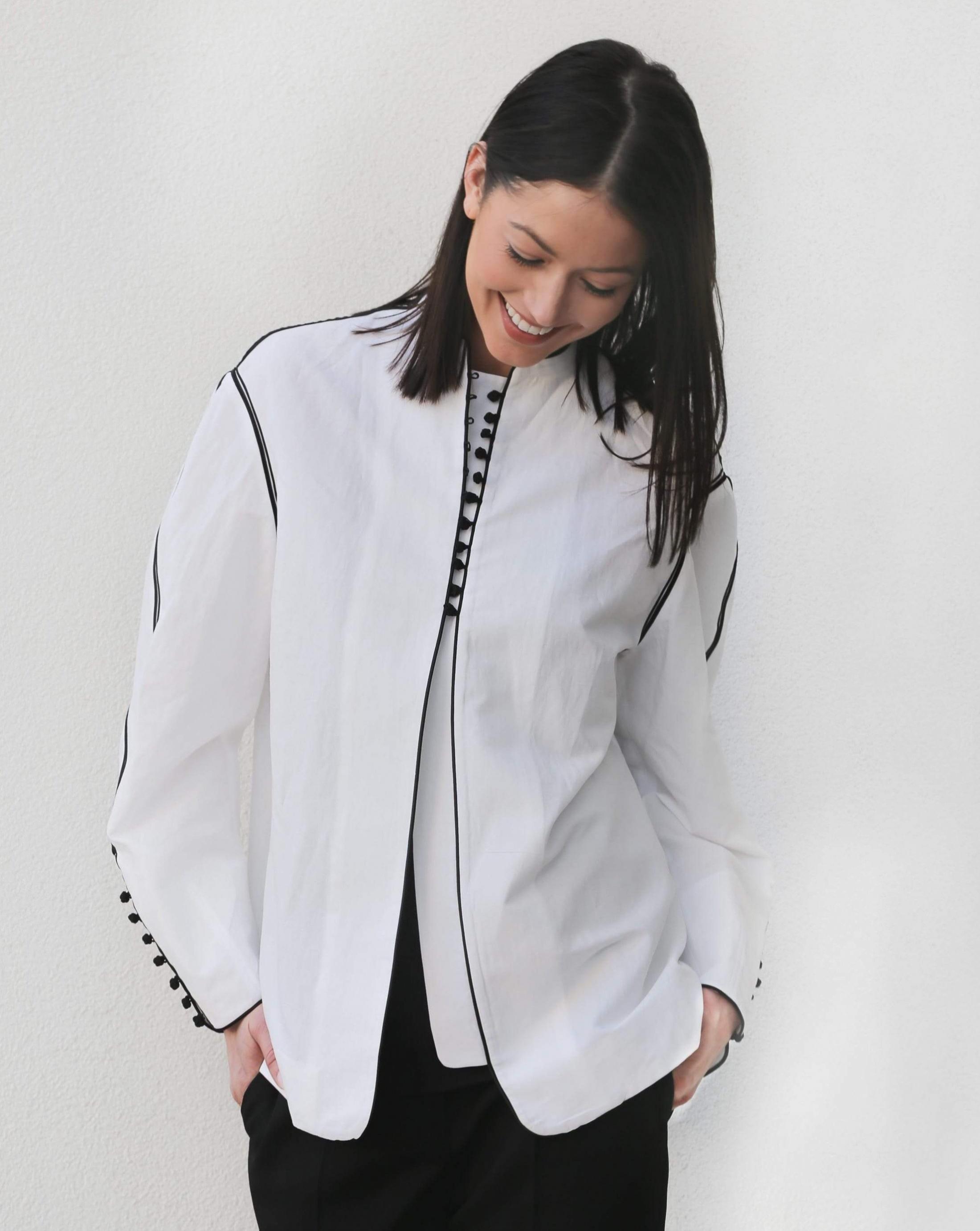 Haider Ackerman Jacket white 0 Haider Ackerman abersons