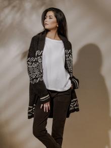 Model wearing Nili Lotan