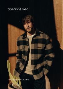 Male Model wearing Vince Clothing.