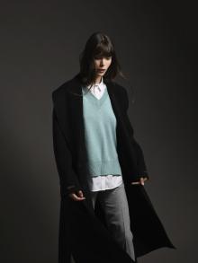 Model wearing Peserico
