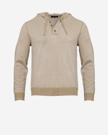 Vince Birdseye Henley Hoodie