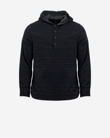 Vince Plaid Hoodie