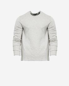 Vince Double Layer Stripe Crew