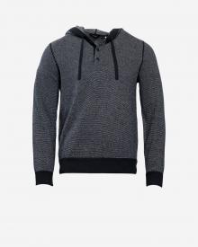 Vince Birdseye Henley Hoodie