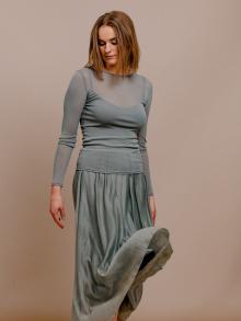 Vince Pleated Skirt