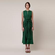 Wrap Front Tie Dress