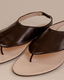 The Row Leather Sandals