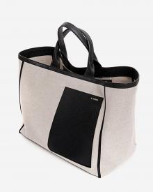 Valextra Canvas Shopper