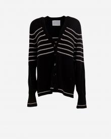 Maria McManus Cardigan - blk/cream / s