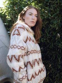 Varley Fairisle Knot Jacket