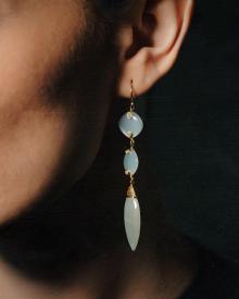 Dana Kellin earrings 14k