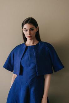 Talbot Runhof Cape Jacket