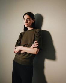 CO Asymmetric Cashmere Sweater