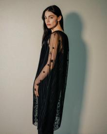 Toteme Floral Tulle Cape
