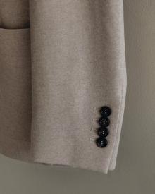 Eleventy Wool Cashmere Blend Single-Breasted Blazer