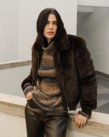 SPRWMN Faux Fur Jacket