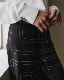 Toteme monogram silk pj pant