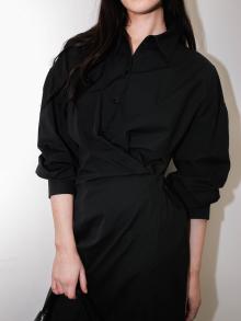 Lemaire Poplin Twisted Dress