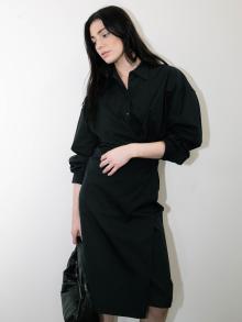 Lemaire Poplin Twisted Dress