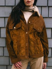 Golden Goose Suede Jacket