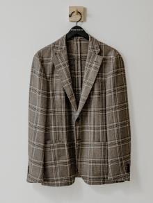 Luciano Barbera Plaid Jacket