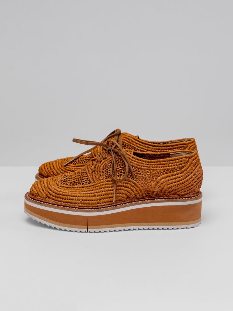Robert Clergerie Raffia Shoe resin 6 Robert Clergerie- abersons