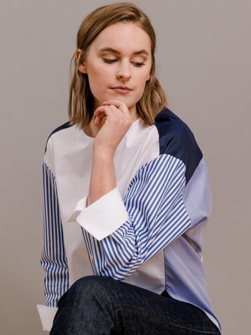 Partow Stripe Shirt stripe 10 Partow- abersons 