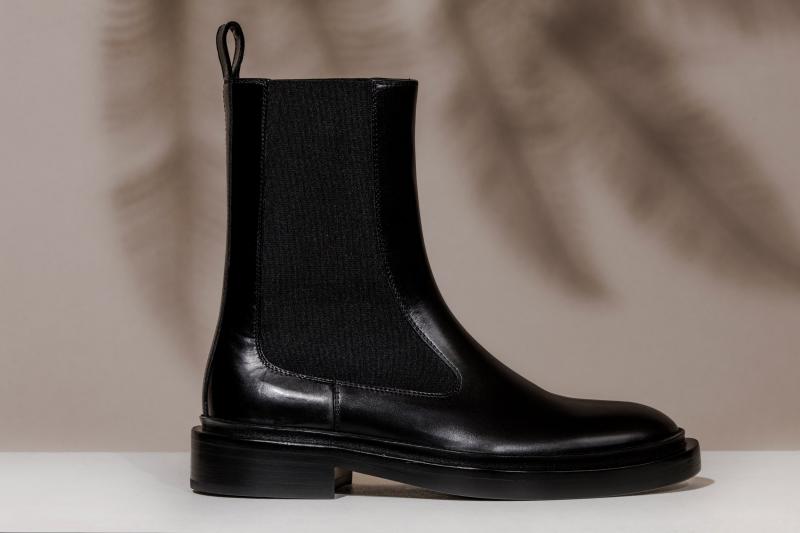 Jil sander 2025 leather ankle boots