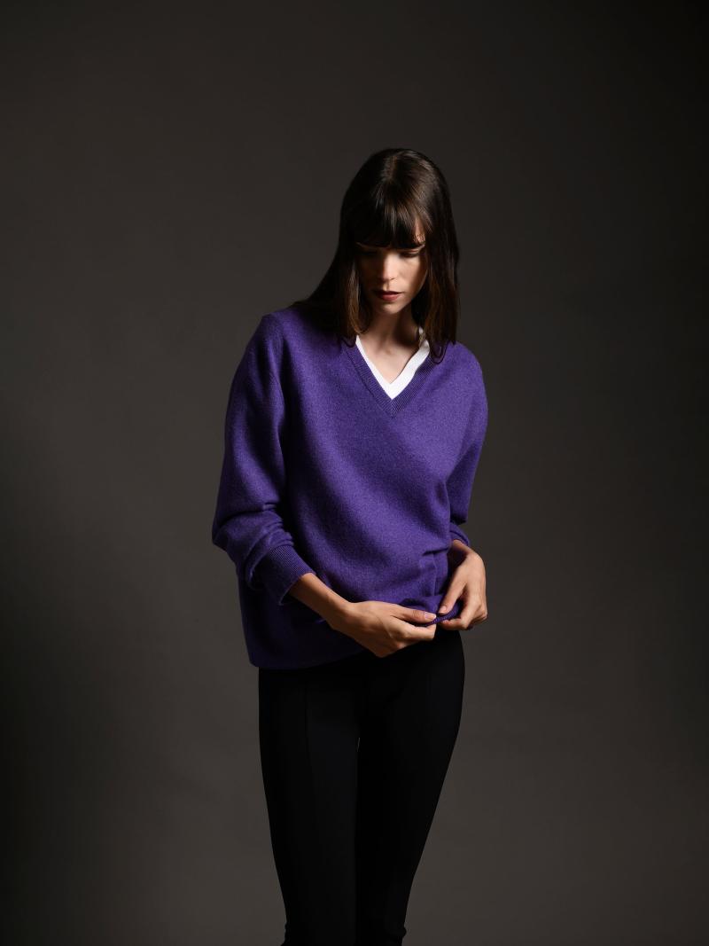 The Row Sweater purple xs The Row- abersons