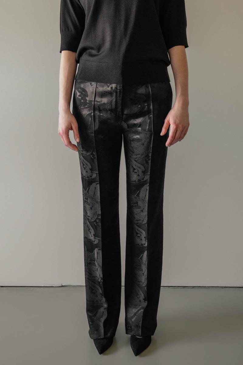 DRIES VAN NOTEN ドリスヴァンノッテン ワイドパンツ PEPPER